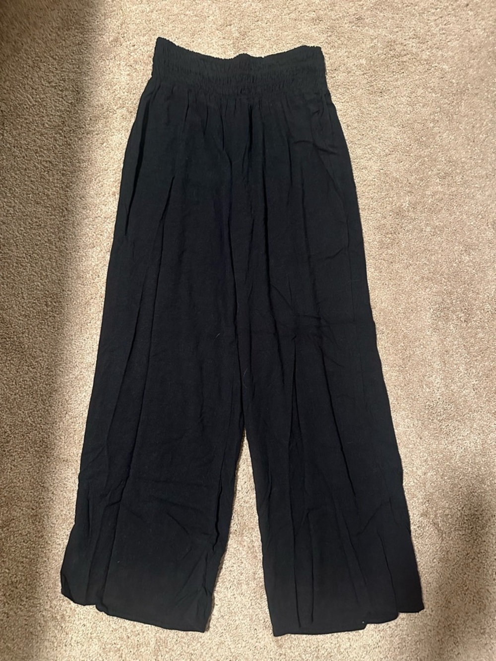 Forever 21 flowy pants black medium